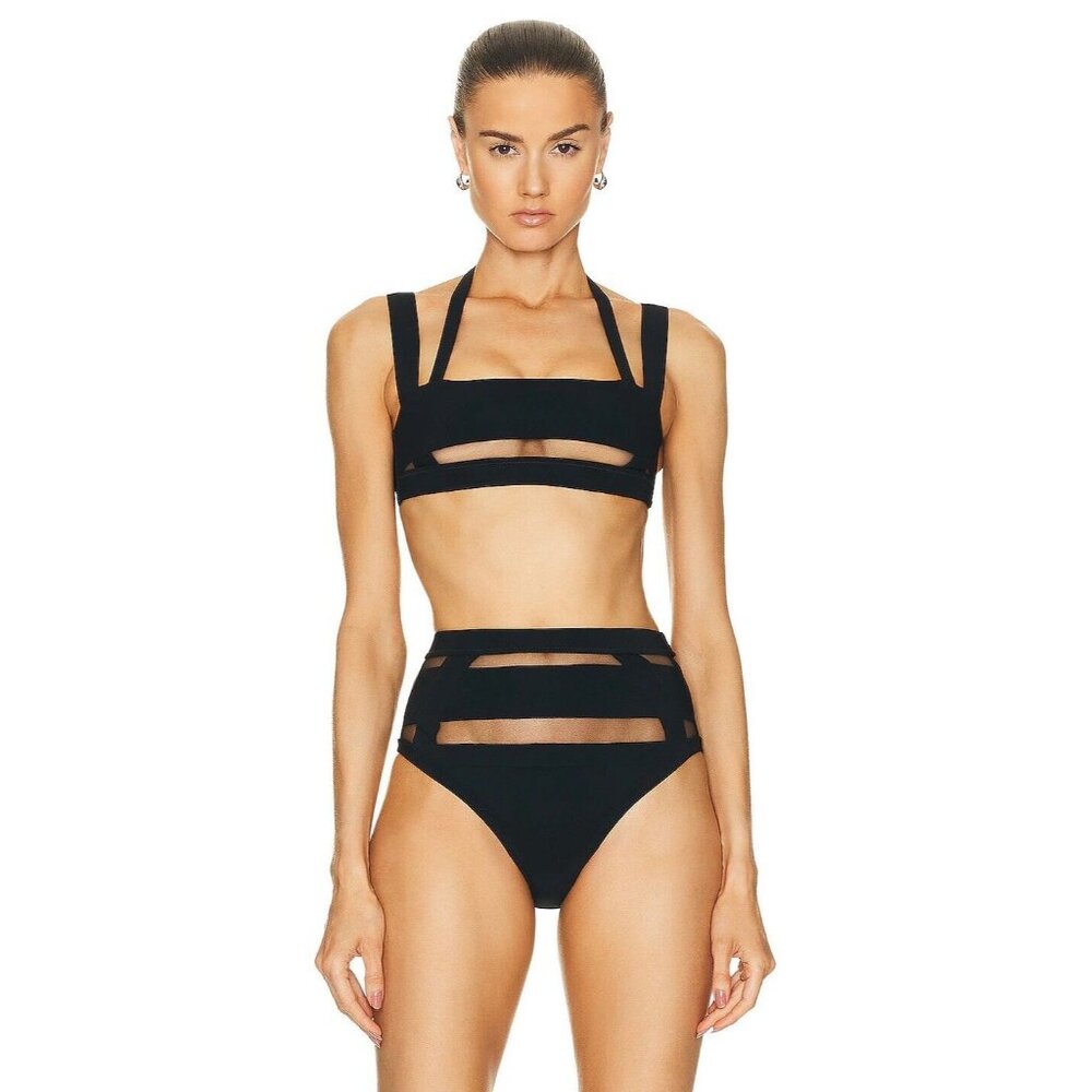 Agent Provocateur Fynlee Black Bikini Set AP2 Small NWT - Picture 2 of 14